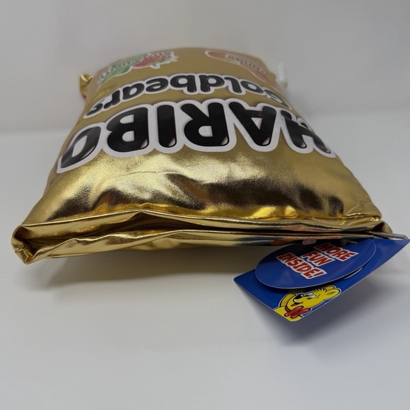 New Haribo GoldBears Candy Pillow Set 4 Plush Gummy Bear Candies 16x12" - Picture 5 of 8